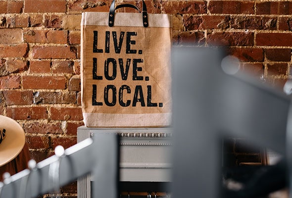 Live Love Local Bag